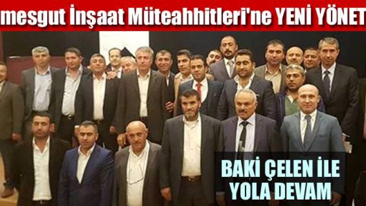 Etimesgut İnşaat Müteahhitleri, Baki Çelen İle Devam Dedi