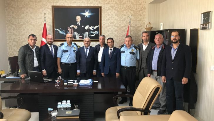 Etimesgut İlçe Emniyet Müdürüne Hayırlı Olsun Ziyareti