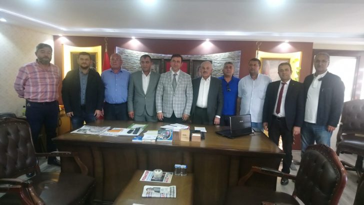 AK Parti Etimesgut İlçe Başkanı Sayın Halil Hotaman’a hayırlı olsun ziyaretinde bulunduk