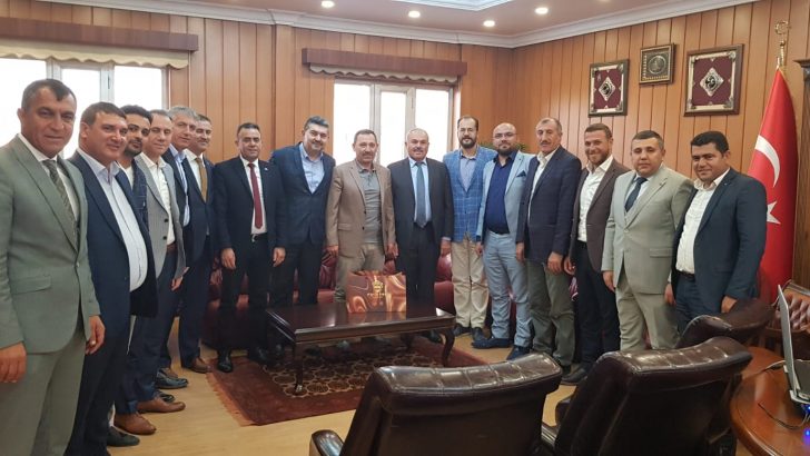 Başkanımız Sayın Baki ÇELEN Yeni Yönetim Kurulu Üyeleri ile Etimesgut Belediye Başkanı Sayın Enver DEMİREL’i ziyaret ettiler
