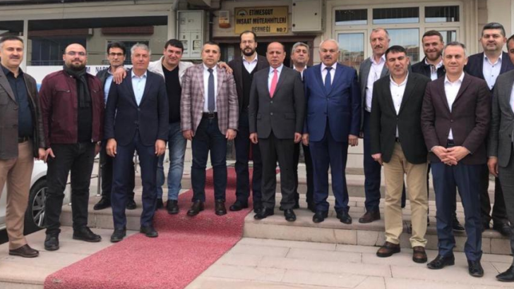 Etimesgut Kaymakamı Sayın İzzettin SEVGİLİ Derneğimiz Ziyaret Ederek Bizleri Onurlandırdı.