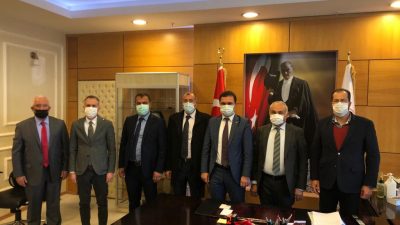 Etimesgut İnşaat Müteahhitleri Dernek Başkanı Sayın Baki ÇELEN ve Yönetim Kurulu Üyeleri İle Ankara Batı Adliyesi Cumhuriyet Başsavcımız Sayın Gökhan KARAKÖSE’yi  Ziyaret Etti ve Yeni Görevinde Başarılar Dilediler