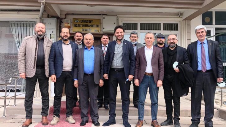 CHP Etimesgut İlçe Başkanı Sayın Onur ÖKTEM ve Ekibi Derneğimizi Ziyaret Etti.