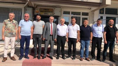 Etimesgut Sgk Müdürü Sayın Murat Gündüz Derneğimizi ziyaret etti.