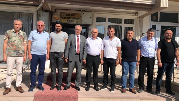 Etimesgut Sgk Müdürü Sayın Murat Gündüz Derneğimizi ziyaret etti.