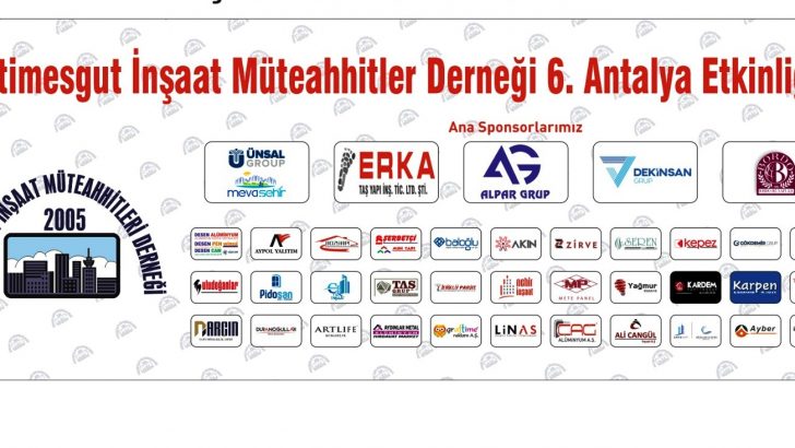 Bu Yılda Bizlerden Desteğini Esirgemeyen Değerli Sponsorlarımıza Sonsuz Teşekkürler Ediyoruz