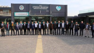 Etimesgut Belediye Başkanı Enver Demirel, Etimesgut İnşaat Müteahhitler Derneği üyelerimize tesisleri gezdirdi.