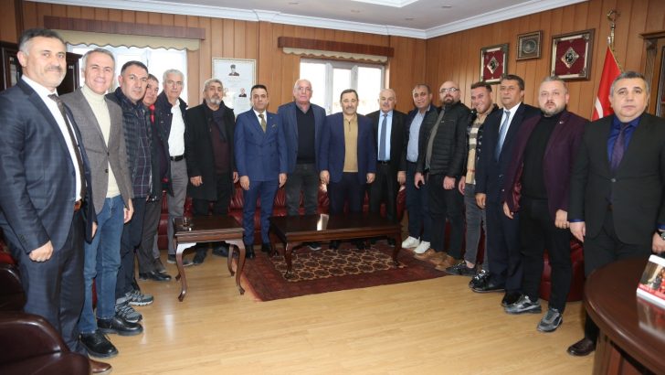 EİMDER Başkanı Baki ÇELEN ve Yönetimi Etimesgut Belediye Başkanı Sayın Enver DEMİREL’e Hayırlı Olsun Ziyaretinde Bulundu.