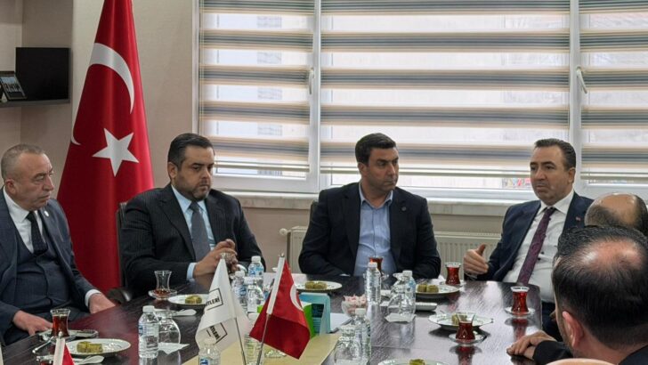 Milliyetçi Hareket Partisi MYK üyeleri Sayın Seçkin Odabaşı ve Sayın Bahri Batuhan Kurban, İl Başkan Yardımcısı Sayın Hacı Ünal, Etimesgut İlçe Başkanı Sayın İsa Murat Gül ve kıymetli yönetimlerini derneğimizde ağırlamaktan memnuniyet duyduk.